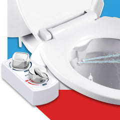 Butt Buddy Suite - Smart Bidet Attachment (Cool & Warm Water Sprayer, Air Dryer & Toilet Seat )